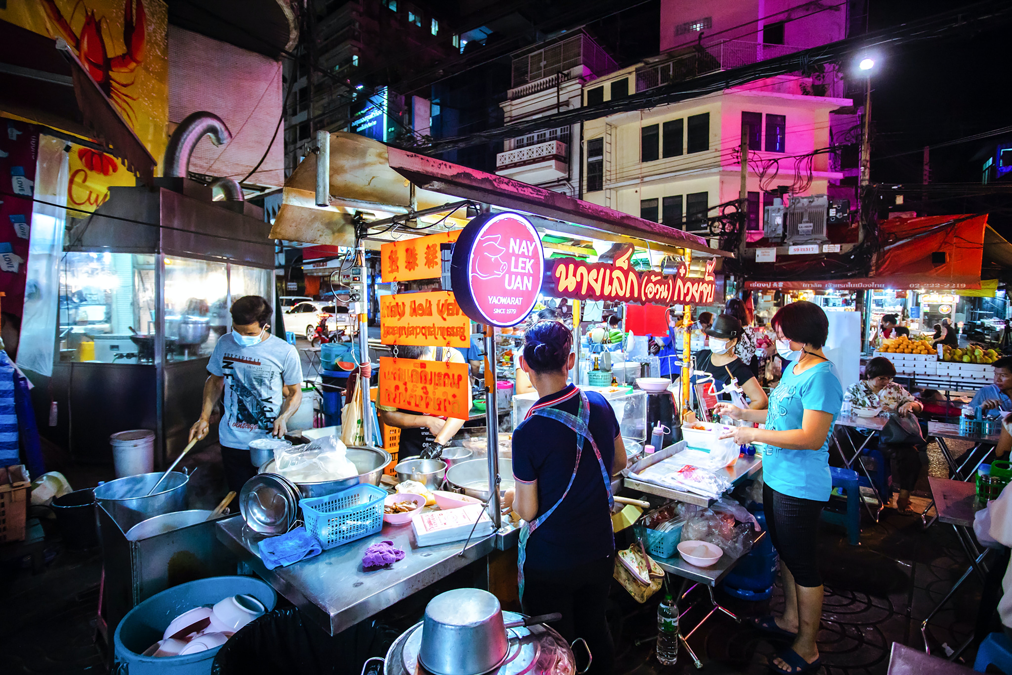 Thailand street food stand